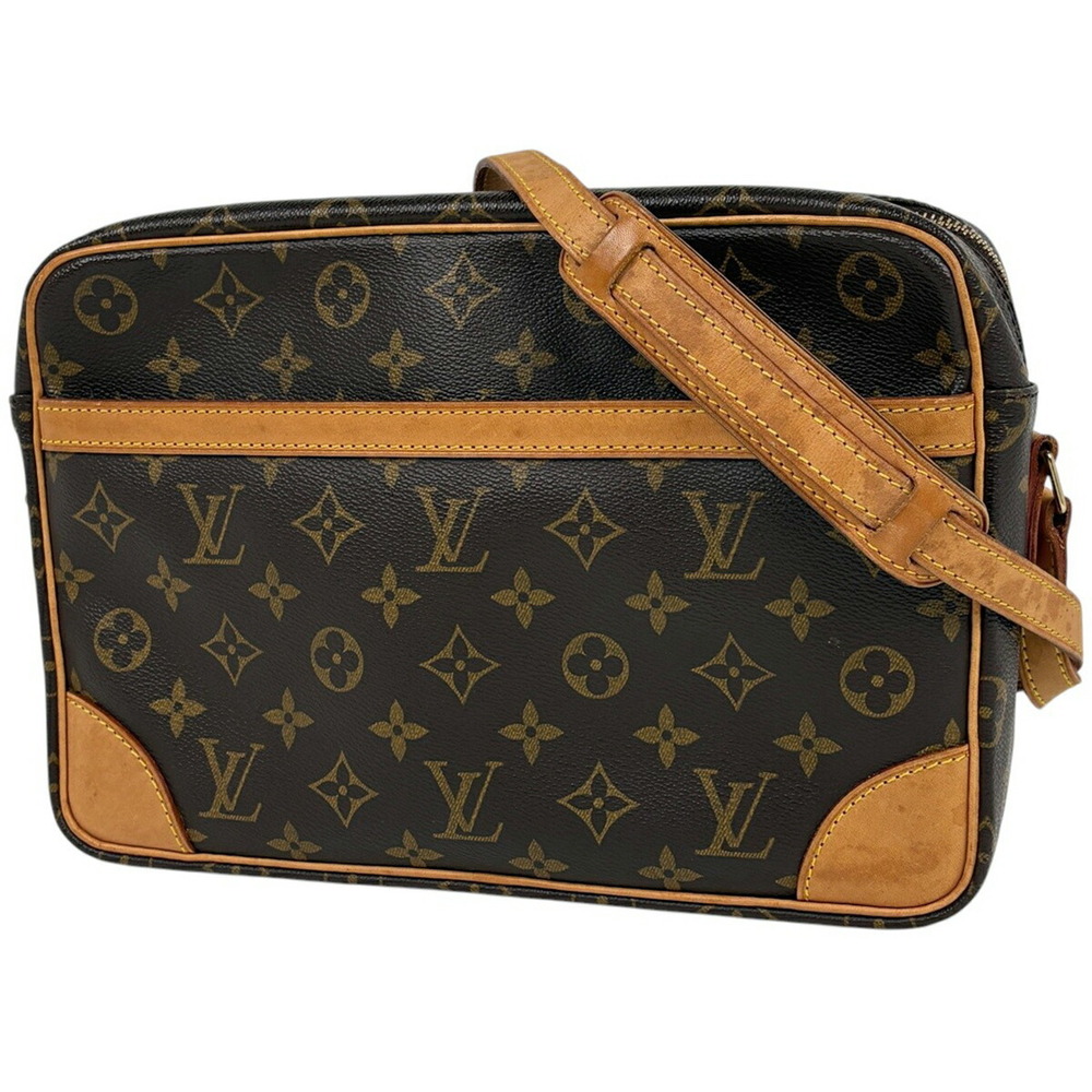 Louis Vuitton Trocadero Crossbody Shoulder Bag Monogram Brown